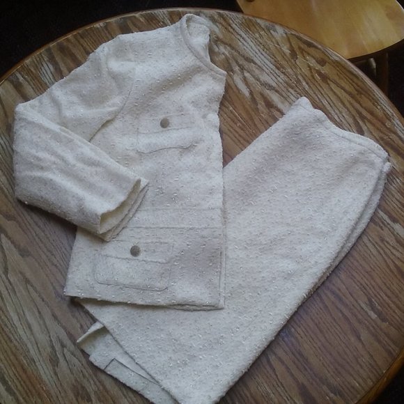 Albert Nipon Dresses & Skirts - Albert Nipon Tweed Skirt Suit Set